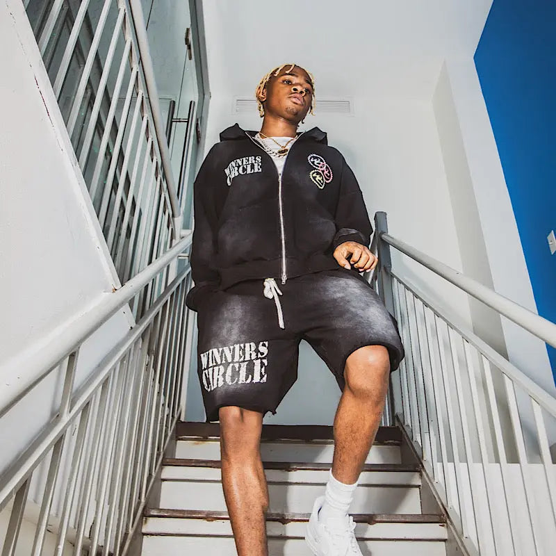 Shop Premium Hoodie and Shorts Set - Winners Circle WINNERS CIRCLE