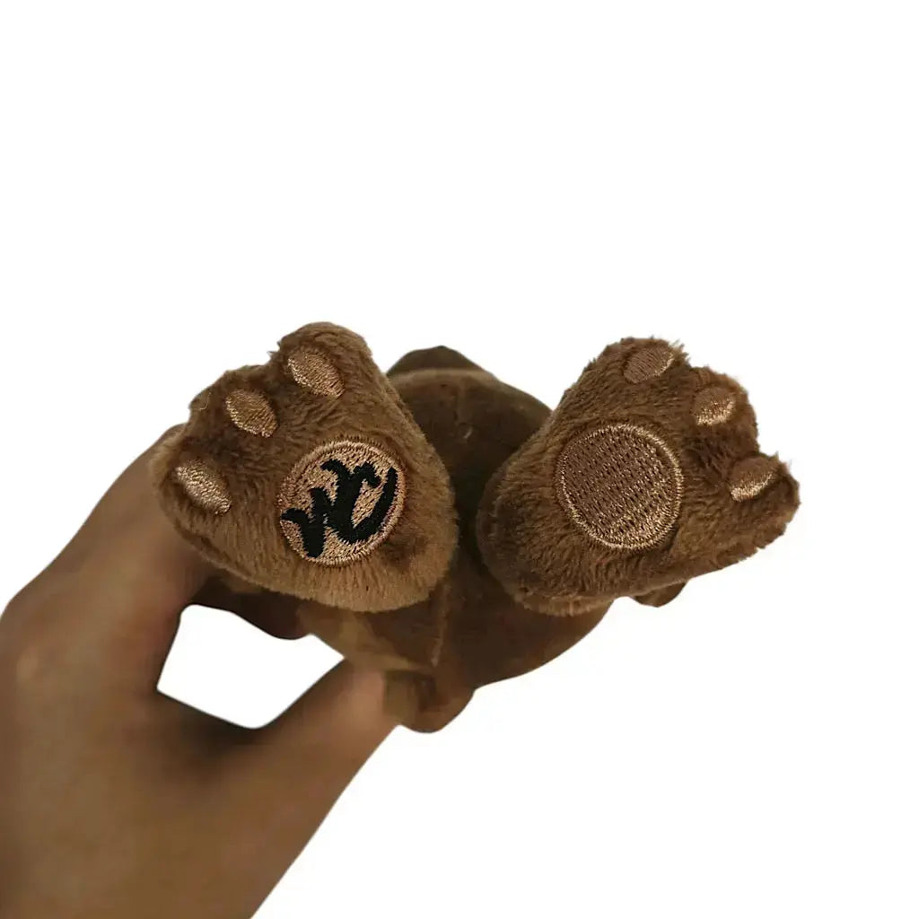 WC Antics Bear plush keychain