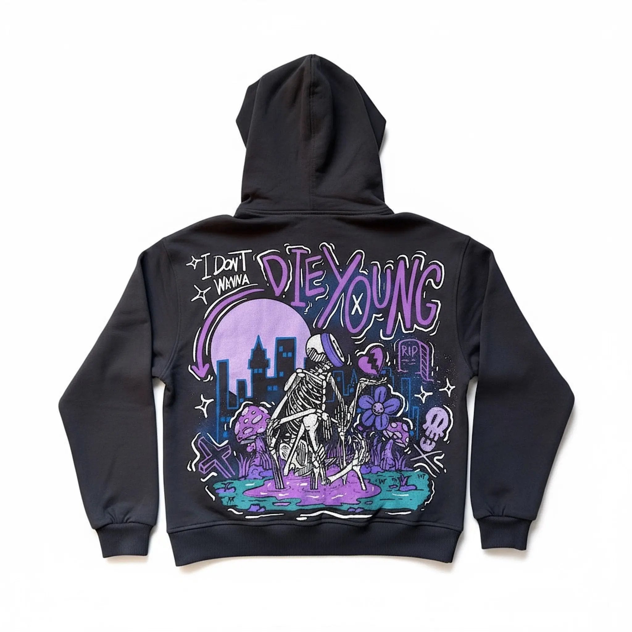 Essential Hoodie Die Young - Stylish, and Comfortable – WINNERS CIRCLE