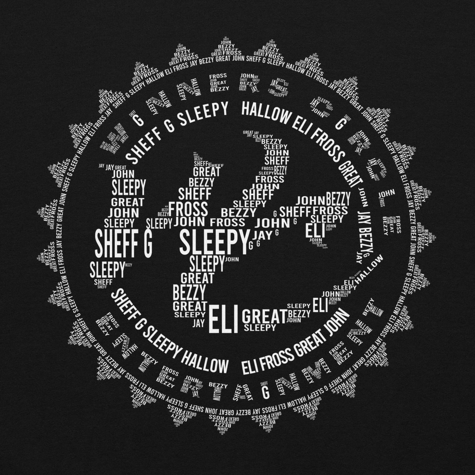 Shop Typography Hoodie WINNERS CIRCLE